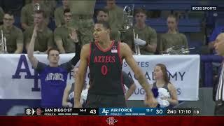 SDSU MENS HOOPS AZTECS 70 AIR FORCE 60