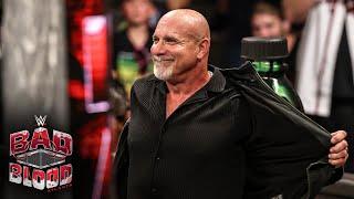 Goldberg jumps the barricade to confront Gunther Bad Blood 2024 highlights