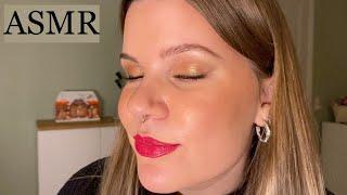 ASMR  MY FRIEND DOES MY MAKEUP PART 4  *red lip makeup look*