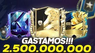 GASTAMOS MUCHOS MILLONES PARA ARMAR UN EQUIPO CHETADO  FIFA MOBILE 22