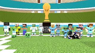 Football 2024  Monster Real Madrid vs Monster Manchester City - Minecraft Animation