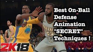 NBA 2K18 On Ball Defense Tips & Secrets How to defend hip blow by animation 2K18 1v1 Defense #82