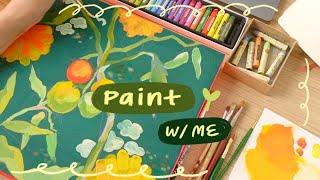 Paint with Me  My Art Process & Working in the Studio