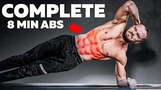 COMPLETE 8 Min ABS Workout at Home ABS ON FIRE