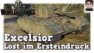 World of Tanks - Excelsior Lost im Ersteindruck deutsch  gameplay