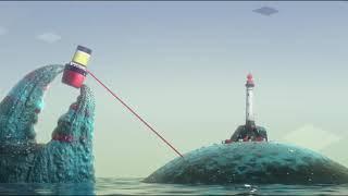 World biggest crab. Animated Short Film The Legend of The Crabe Phare by Crabe Phare Team