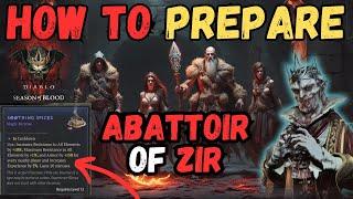 5 Things to Prepare NOW to Dominate the Abattoir of Zir Diablo 4 Season 2 Endgame