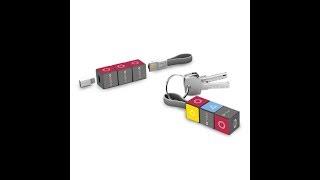 Rubiks Cube Keychain Micro-usb & Lightning Cable