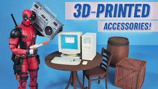 How to 3D-Print Your Own Marvel Legends Accessories Action Figure Props and Furniture