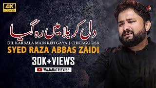 DIL KARBALA MAIN REH GAYA  Syed Raza Abbas Zaidi  Chicago USA