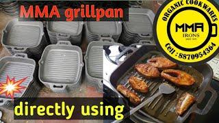 how to use grillpan directly  fully explained by #mma irons #madurai