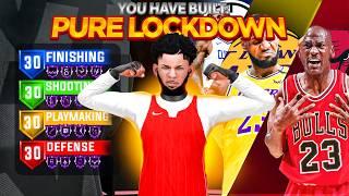 *NEW* BEST LOCKDOWN BUILD IS THE BEST BUILD IN NBA 2K24 GAMEBREAKING BEST BUILD IN NBA 2K24