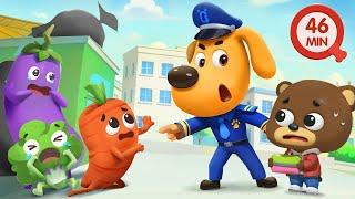 Dont Be a Picky Eater  Healthy Eating Habits for Kids  Kids Cartoon  Sheriff Labrador