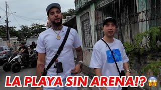 Coreano visitando los barrios de Puerto Rico  ft. Midnvght en Playita