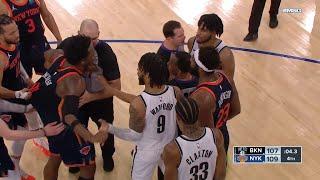 INSANE GAME New York Knicks vs Brooklyn Nets Final Minutes  2023-24 NBA Season