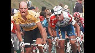 ️ Epic Battle Riis vs. Indurain at Hautacam Tour de France 96 ‍️
