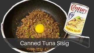 CENTURY TUNA SISIG RECIPE  BUDGET ULAM