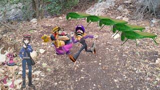 Wario Waluigi Calem & Shauna Dies By Swarm Of Megalocusts After Provoking Them ln Skull Island