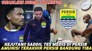 Saddil Ramdani Resmi Pindah Ke Persib? KEJUTAN  SEGERA TES MEDIS DI PERSIB BANDUNG#persib