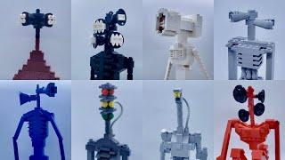 All LEGO SIREN HEAD  Trevor Henderson Creatures