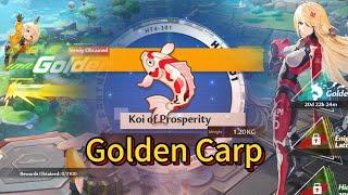 Golden Carp the quickest way to get Koi fish Tower of Fantasy Event Golden Holidays