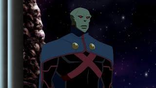 Martian Manhunter - All Fights Scenes  Young Justice  Movies