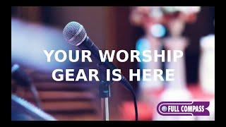 YOUR WORSHIP GEAR IS HERE