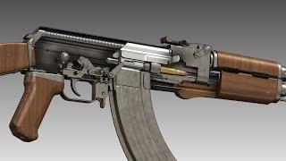 Legendary Assault Rifle  AK-47 Assault Rifle  How It Works