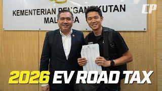 NEW EV Road Tax Structure from 1 Jan 2026  馬來西亞 EV 電動車路稅揭曉