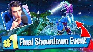 THE FINAL SHOWDOWN EVENT  ایونت جنگ ربات و هیولای فورتنایت