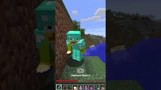 Minecraft Saving SpongeBob  #shorts