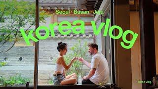 Korea Vlog — Things to do in Seoul Busan and Jeju & Reunion with family and friends after 4 years