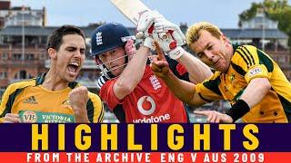 Johnson Stars with Bat & Ball as Australia Fight Back  Classic ODI  Eng v Aus 2009