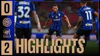 INTER 0-2 AL-ITTIHAD  HIGHLIGHTS  FRIENDLY MATCH 202425 