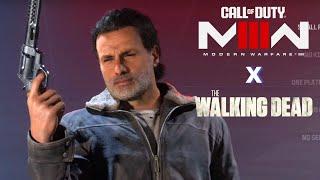 RICK GRIMES IS IN MW3  Call of Duty Modern Warfare 3 Zombies  PS5 4K Gameplay