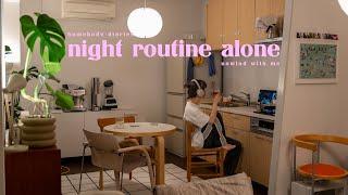 A cozy night routine spending alone️Unwind with me  Homebody Diaries in Japan