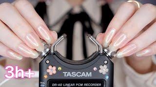 ASMR TASCAM Best Triggers for Sleep 3Hr  最高の睡眠へ誘う TASCAM 最強トリガー No Talking