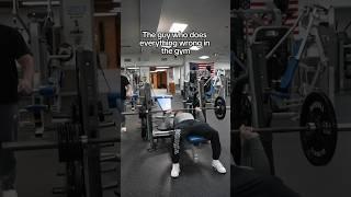 They do everything you’re not suppose to in the gym  #fitness #gym #viral #youtubeshorts #skits