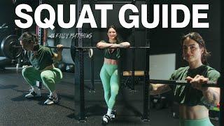 BEGINNERS GUIDE TO BACK SQUATS