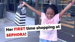 Her FIRST time Shopping at SEPHORA