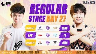 EN NGX vs WHG  FPX vs TT  TF vs OMG - REGULAR STAGE DAY 27 WRL ASIA 2023 BO3