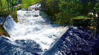 RIVER CASCADES IN NORWAY  Sleep Relax Study  White Noise 10 Hours