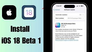 How to Install iOS 18 Beta 1 in iPhone - iPad  Get iOS 18 Beta