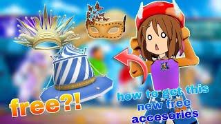 HOW TO GET Cirque Sun Inspired Crown Monarch Inspired Mask & Big Top Inspired Top Hat RBLX EVENT