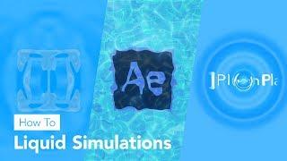 Beautiful liquid simulations using Caustics and Wave World  After Effects Tutorial