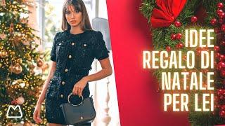 Idee regalo di Natale per Lei - Rita borsetta a mano in pelle liscia con tracolla Pelletteria Marant