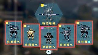 War Robots Final Test  Ultimate Spectre Rook Crisis & more  WR Gameplay