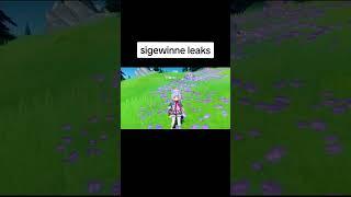 Sigewinne Gameplay Leak  Genshin Impact #genshinimpact #genshin  #leaks