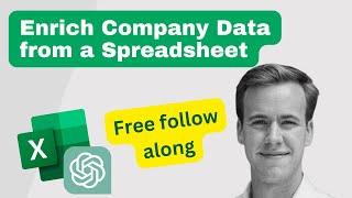 Enrich Company Data from a Spreadsheet