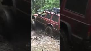 Who likes a little mud? #shorts #jeeplife #mudding #offroad